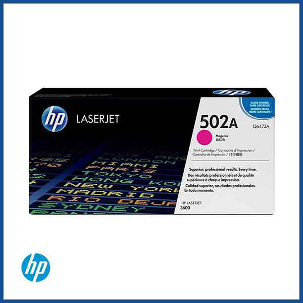 HP 502A (Q6473A) Magenta Toner Cartridge